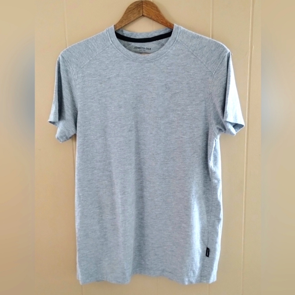 Kenneth Cole New York short sleeve tee in grey, men's small